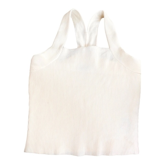 NEW 525 America Ottoman Tank Top Racerback Sleeveless Square Neck Rib Knit M - Picture 4 of 10